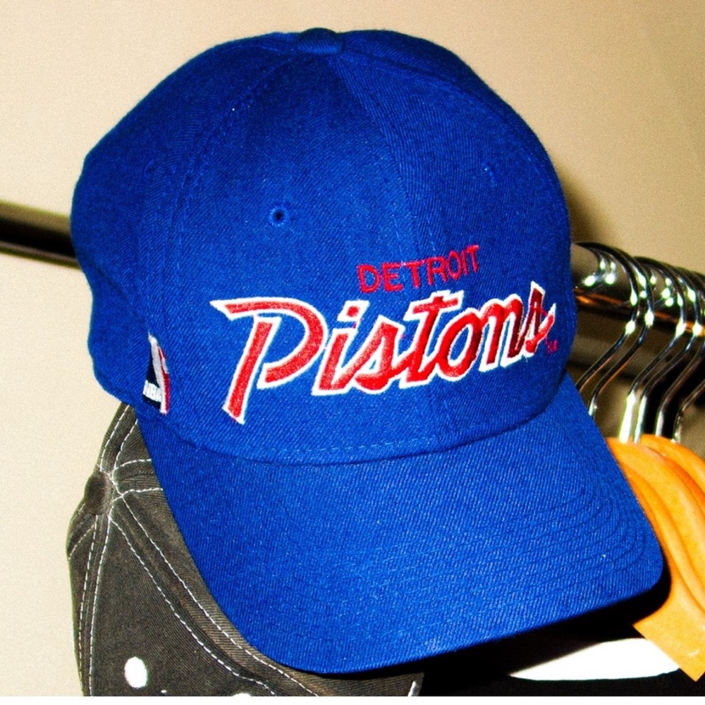 Detroit Pistons Blue Cap